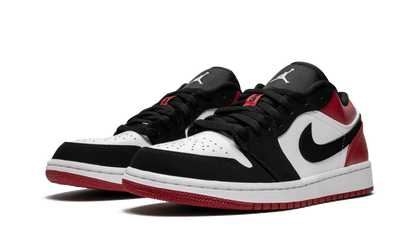 Air Jordan 1 Low Black Toe WHITE/BLACK-GYM RED