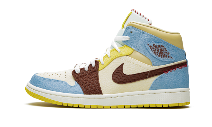 Air Jordan 1 Mid SE “Maison Chateau Rogue Fearless”